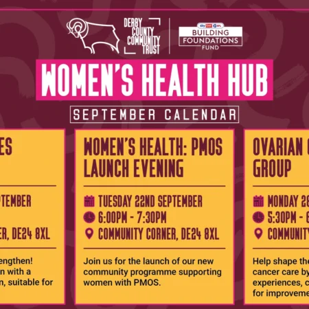 Women's Health Hub September Calendar